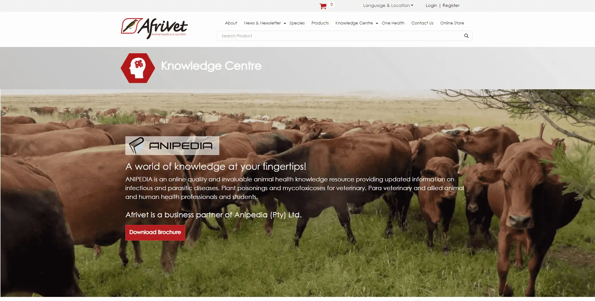 Afrivet Web app