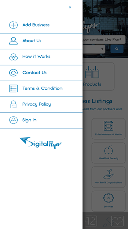 Digital-Flyer Mobile App