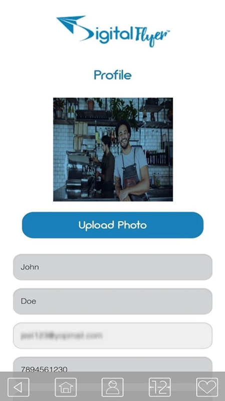 Digital-Flyer Mobile App